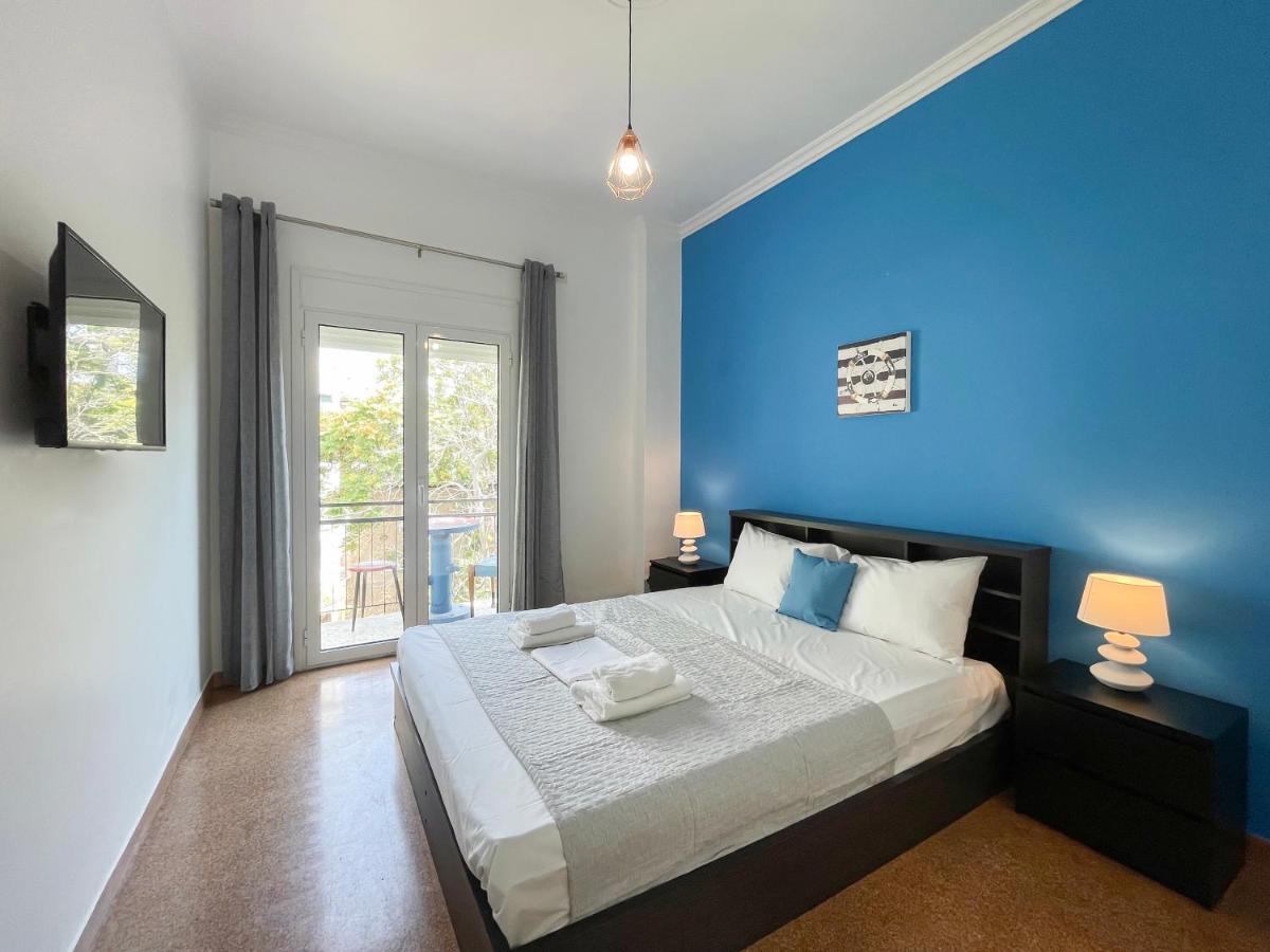 Soho Vivid 55Sqm Apt In Athens Apartment Luaran gambar