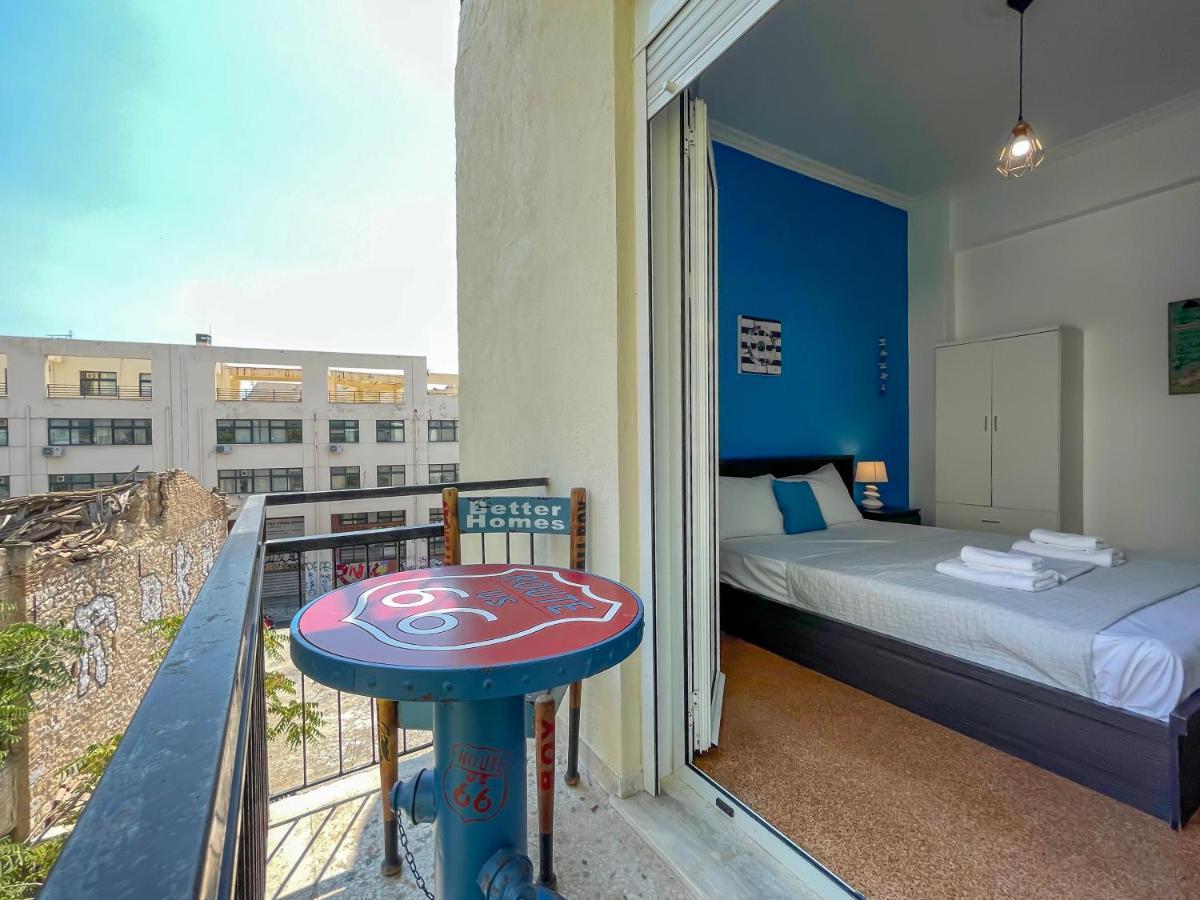Soho Vivid 55Sqm Apt In Athens Apartment Luaran gambar